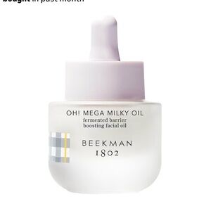 Beekman 1802 Milky Facial Oil - Lavender & White Dropper Bottle